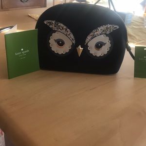 Kate Spade Owl Cosmetic Bag